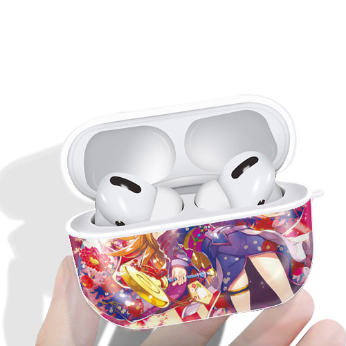 遊☆戯☆王 Yu-Gi-Oh! 【AirPods Pro用】ハードシェル保護ケース 耐衝撃・防指紋・カラビナ付き商品仕様