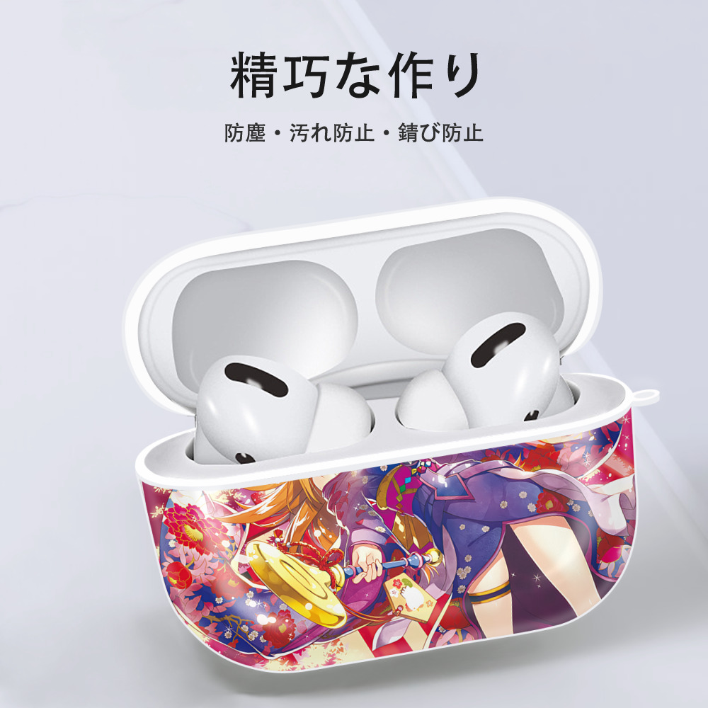 遊☆戯☆王 Yu-Gi-Oh! 【AirPods Pro用】ハードシェル保護ケース 耐衝撃・防指紋・カラビナ付き商品仕様