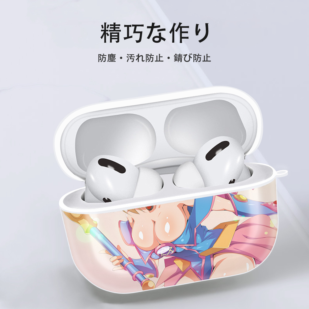 遊☆戯☆王 Yu-Gi-Oh! 【AirPods Pro用】ハードシェル保護ケース 耐衝撃・防指紋・カラビナ付き商品仕様