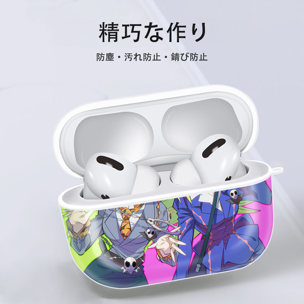 遊☆戯☆王 Yu-Gi-Oh! 【AirPods Pro用】ハードシェル保護ケース 耐衝撃・防指紋・カラビナ付き商品仕様