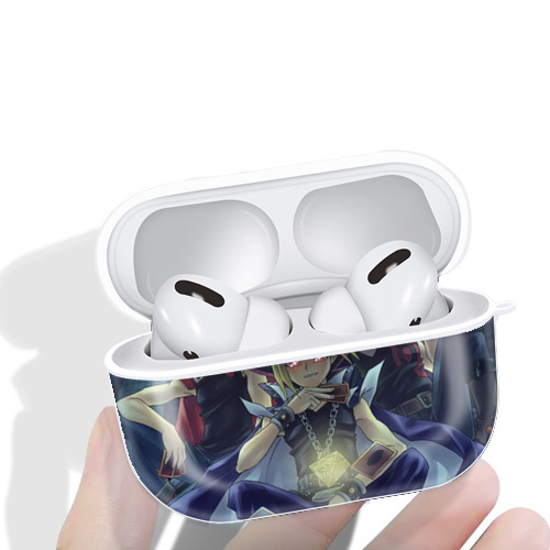 遊☆戯☆王 Yu-Gi-Oh! 【AirPods Pro用】ハードシェル保護ケース 耐衝撃・防指紋・カラビナ付き商品仕様