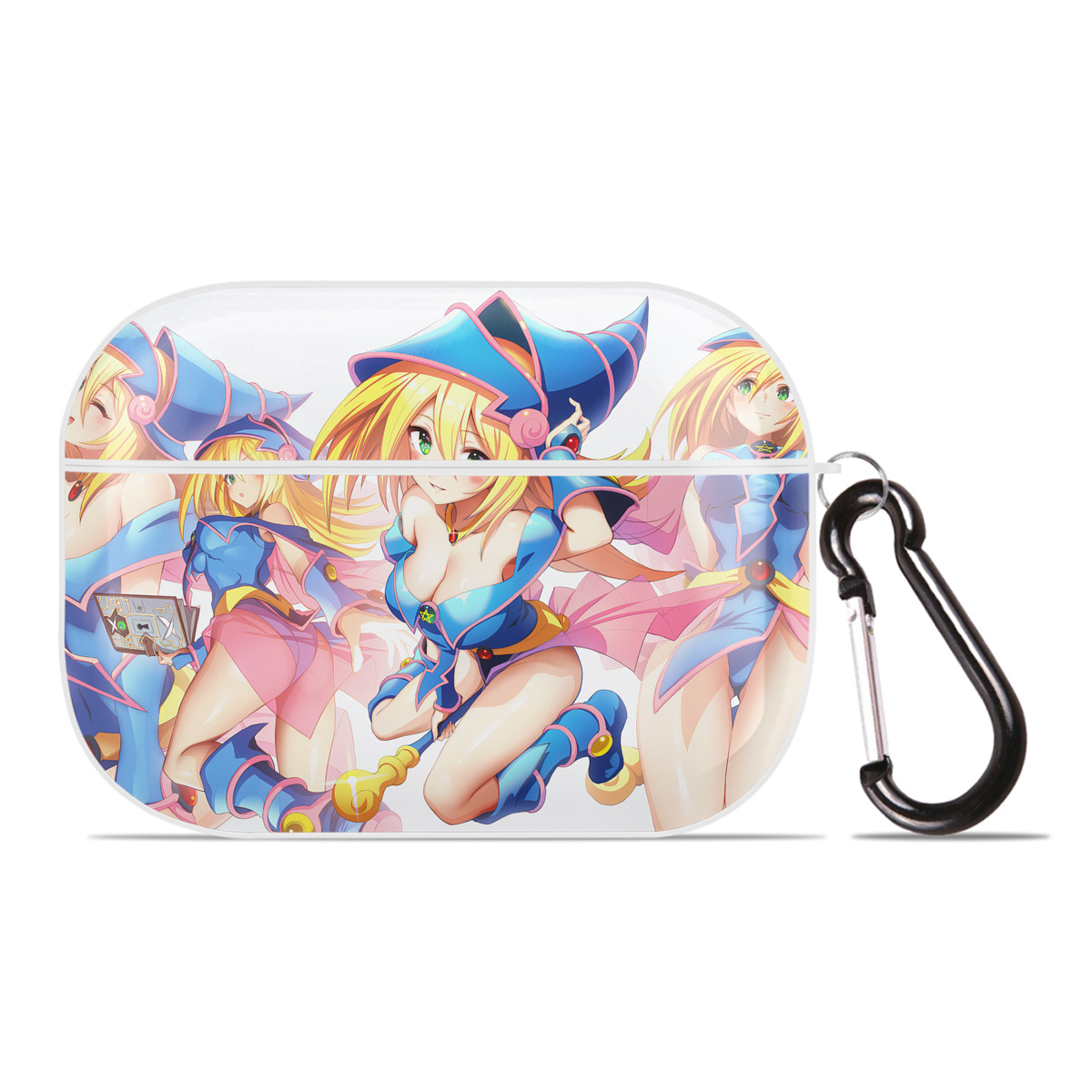 （画像用） 遊☆戯☆王 Yu-Gi-Oh! 【AirPods Pro用】ハードシェル保護ケース 耐衝撃・防指紋・カラビナ付き商品仕様