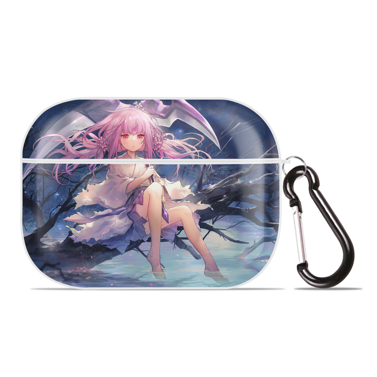 （画像用） 遊☆戯☆王 Yu-Gi-Oh! 【AirPods Pro用】ハードシェル保護ケース 耐衝撃・防指紋・カラビナ付き商品仕様