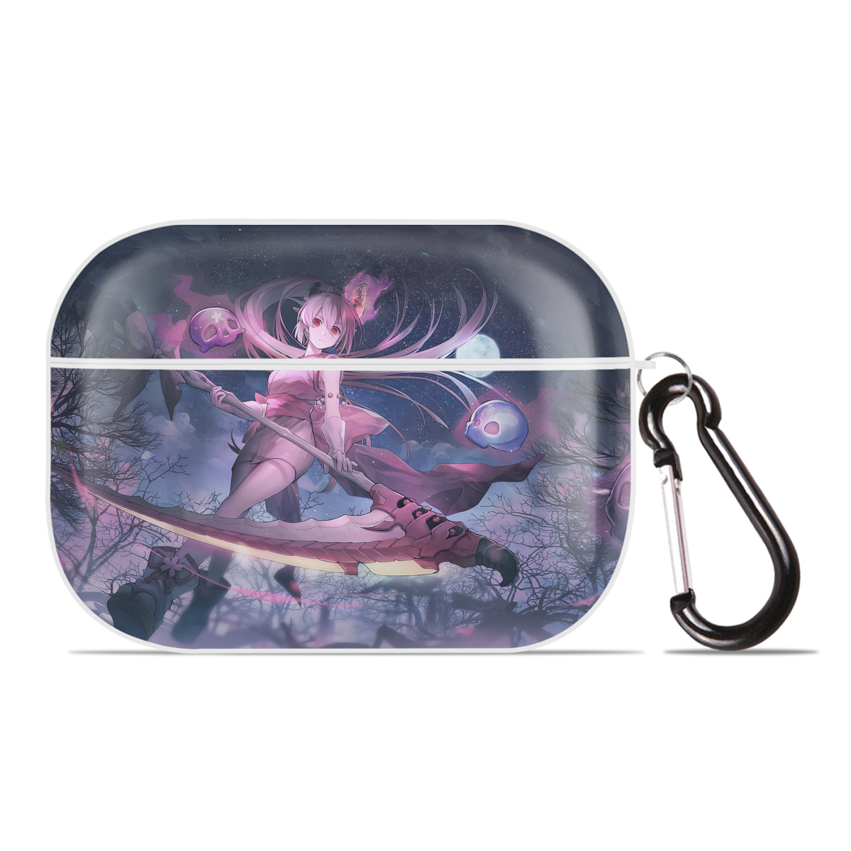 （画像用） 遊☆戯☆王 Yu-Gi-Oh! 【AirPods Pro用】ハードシェル保護ケース 耐衝撃・防指紋・カラビナ付き商品仕様