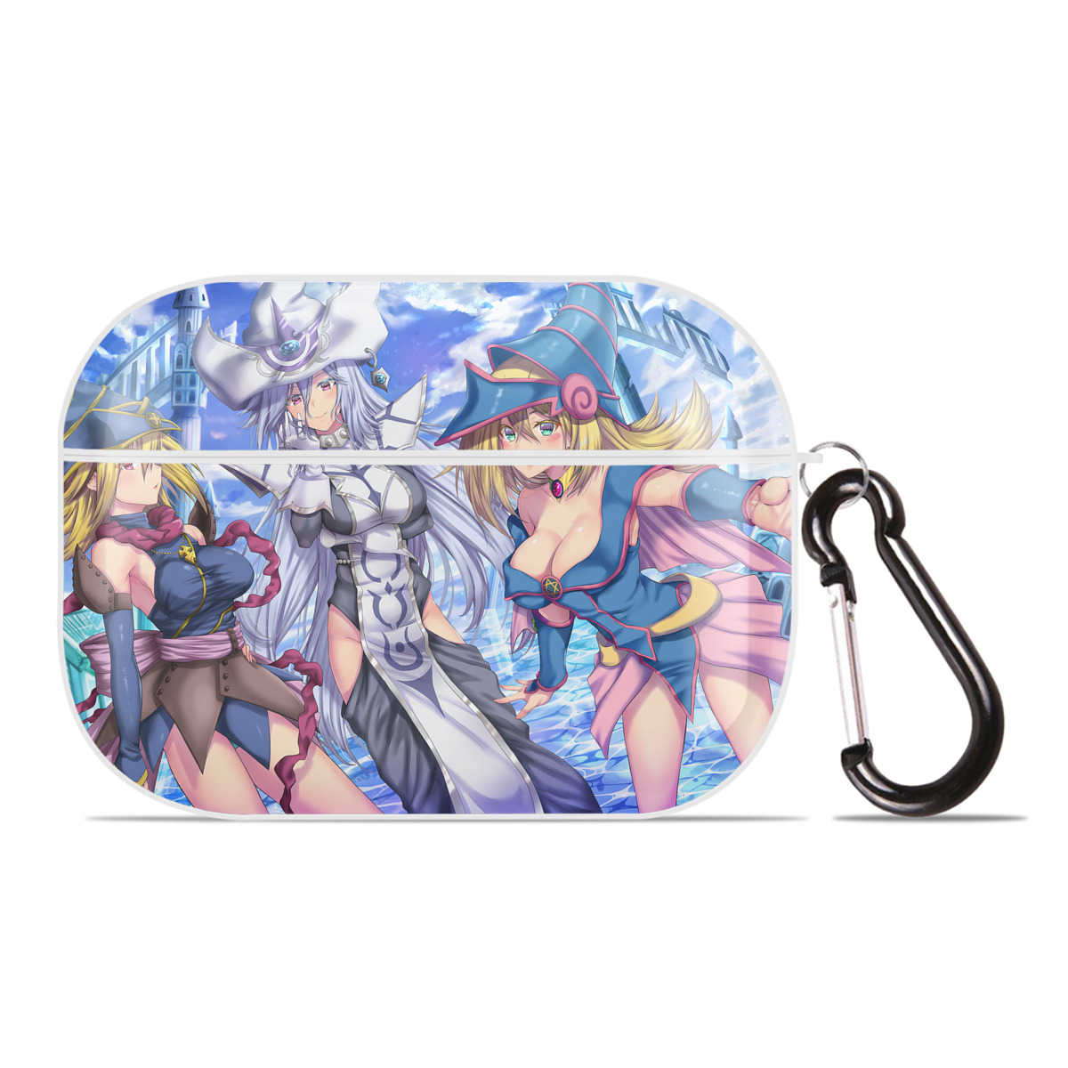 （画像用） 遊☆戯☆王 Yu-Gi-Oh! 【AirPods Pro用】ハードシェル保護ケース 耐衝撃・防指紋・カラビナ付き商品仕様