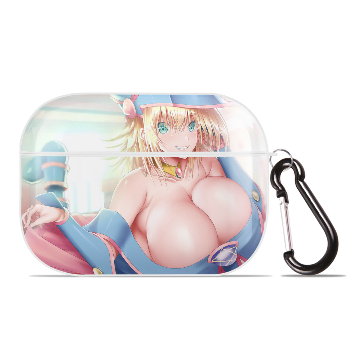 （画像用） 遊☆戯☆王 Yu-Gi-Oh! 【AirPods Pro用】ハードシェル保護ケース 耐衝撃・防指紋・カラビナ付き商品仕様