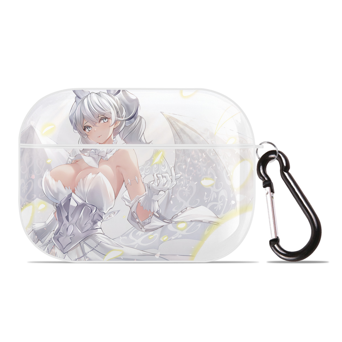 （画像用） 遊☆戯☆王 Yu-Gi-Oh! 【AirPods Pro用】ハードシェル保護ケース 耐衝撃・防指紋・カラビナ付き商品仕様