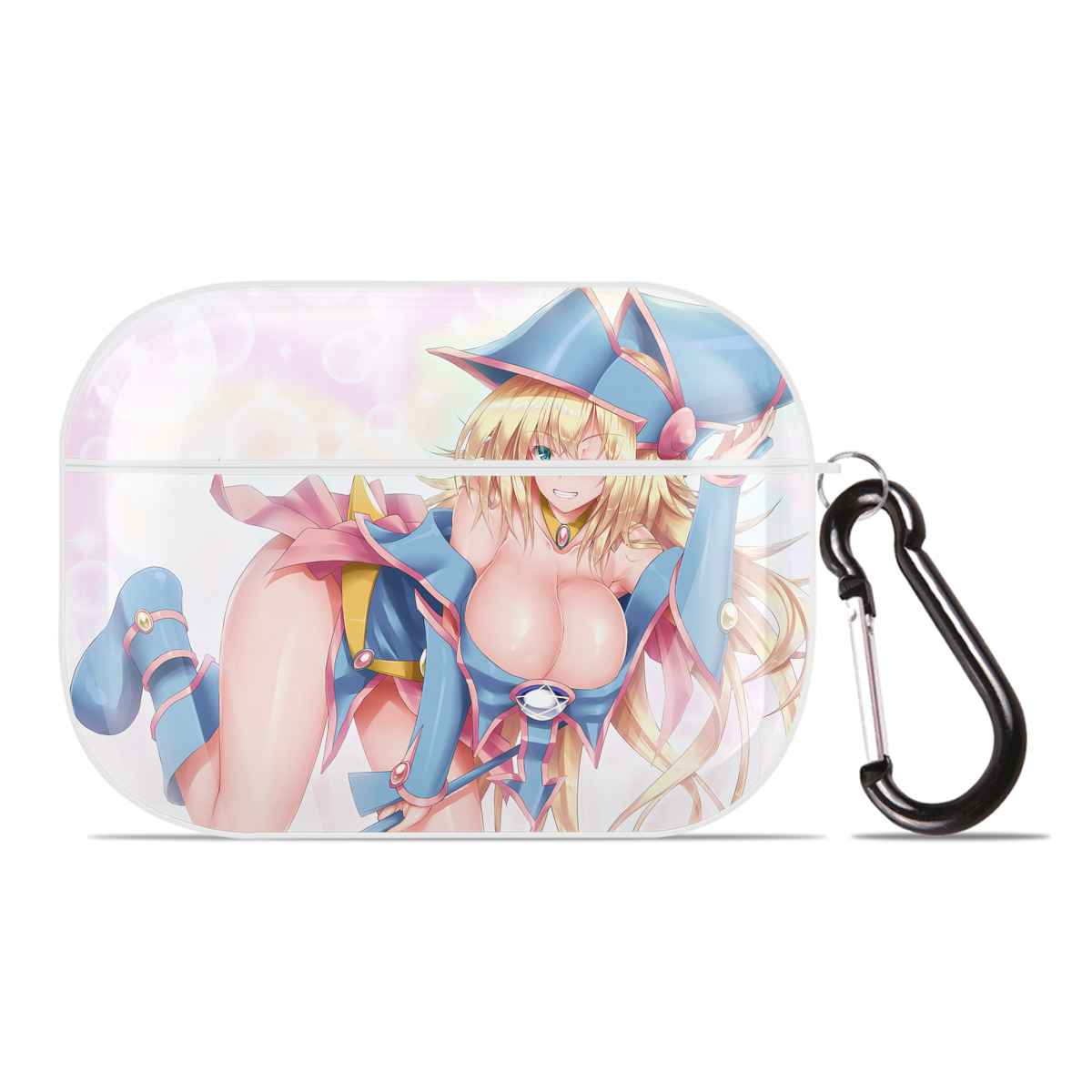 （画像用） 遊☆戯☆王 Yu-Gi-Oh! 【AirPods Pro用】ハードシェル保護ケース 耐衝撃・防指紋・カラビナ付き商品仕様