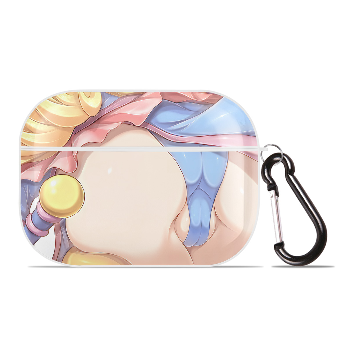 （画像用） 遊☆戯☆王 Yu-Gi-Oh! 【AirPods Pro用】ハードシェル保護ケース 耐衝撃・防指紋・カラビナ付き商品仕様