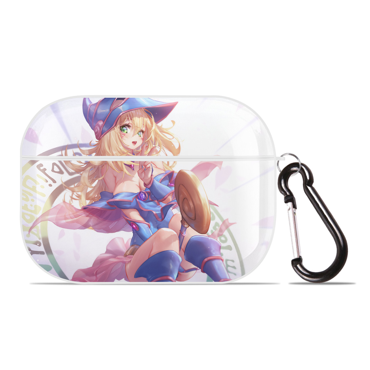 （画像用） 遊☆戯☆王 Yu-Gi-Oh! 【AirPods Pro用】ハードシェル保護ケース 耐衝撃・防指紋・カラビナ付き商品仕様