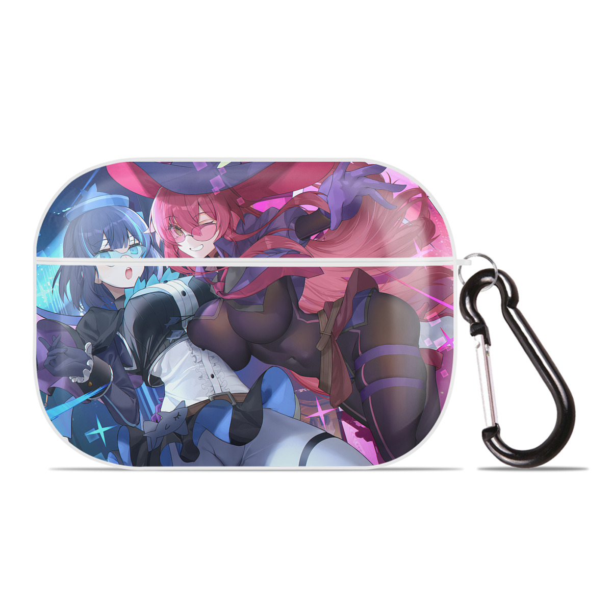 （画像用） 遊☆戯☆王 Yu-Gi-Oh! 【AirPods Pro用】ハードシェル保護ケース 耐衝撃・防指紋・カラビナ付き商品仕様