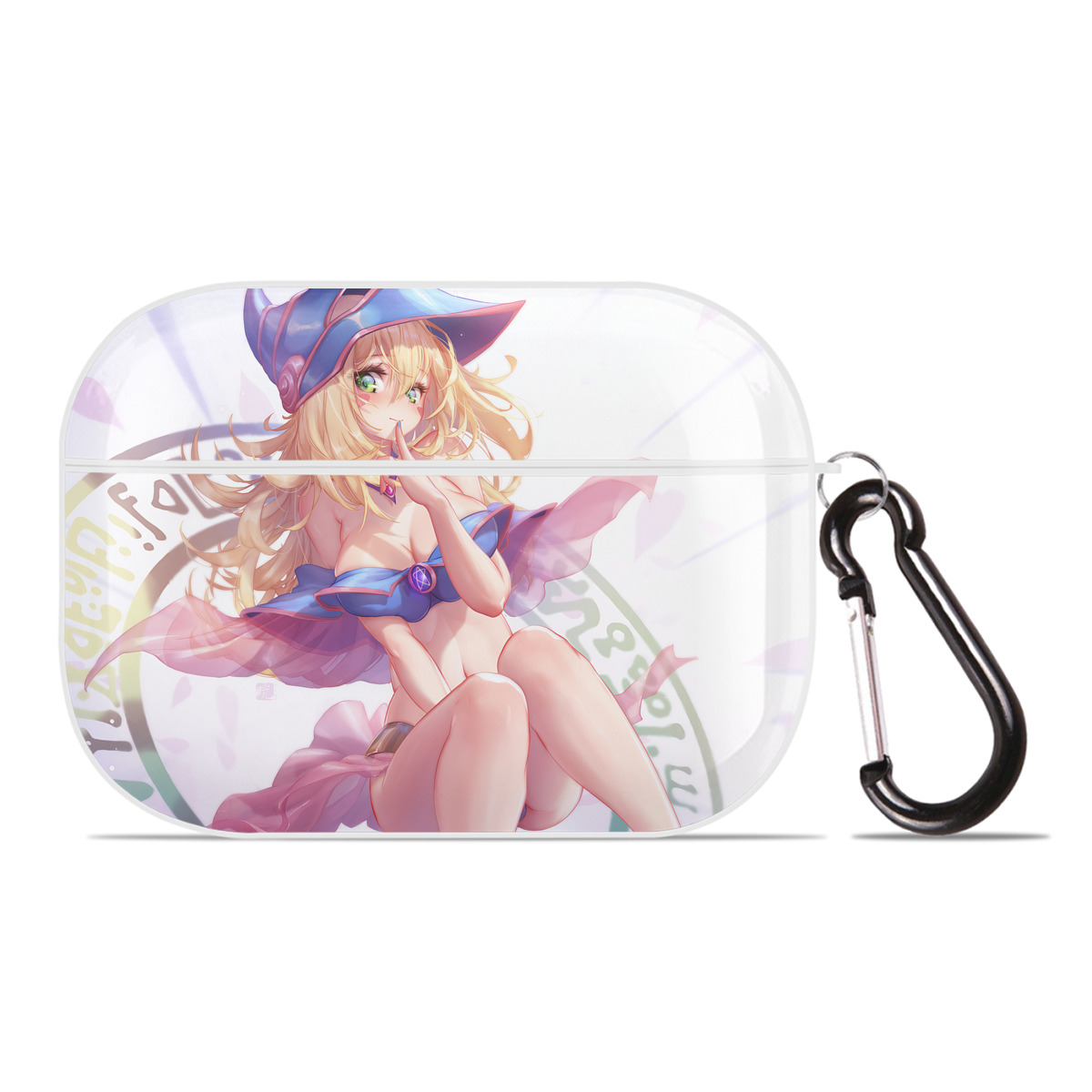 （画像用） 遊☆戯☆王 Yu-Gi-Oh! 【AirPods Pro用】ハードシェル保護ケース 耐衝撃・防指紋・カラビナ付き商品仕様