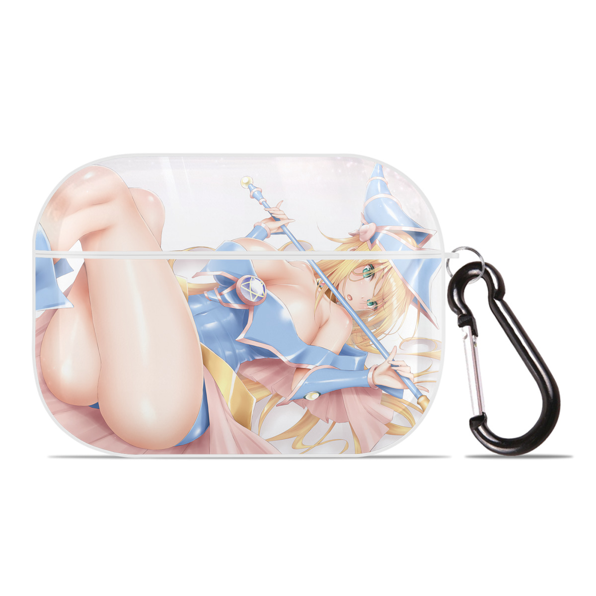 （画像用） 遊☆戯☆王 Yu-Gi-Oh! 【AirPods Pro用】ハードシェル保護ケース 耐衝撃・防指紋・カラビナ付き商品仕様