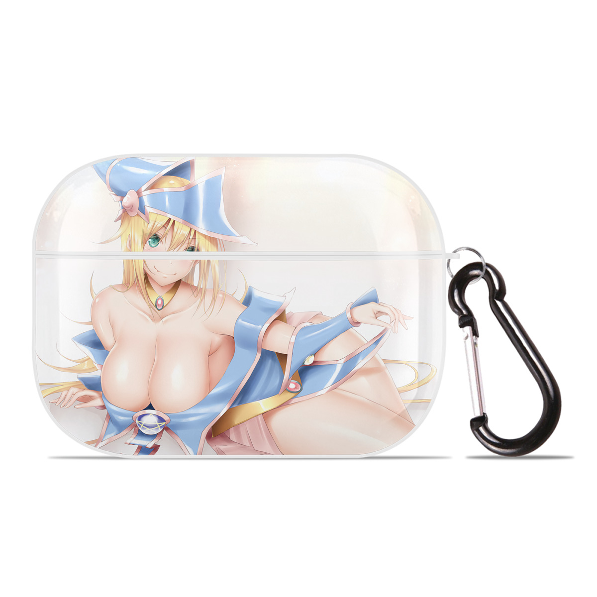 （画像用） 遊☆戯☆王 Yu-Gi-Oh! 【AirPods Pro用】ハードシェル保護ケース 耐衝撃・防指紋・カラビナ付き商品仕様