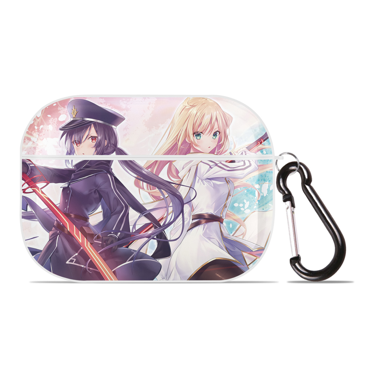 （画像用） 遊☆戯☆王 Yu-Gi-Oh! 【AirPods Pro用】ハードシェル保護ケース 耐衝撃・防指紋・カラビナ付き商品仕様