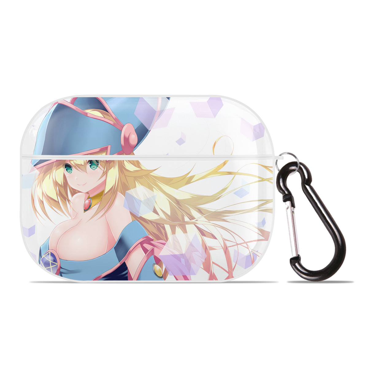 （画像用） 遊☆戯☆王 Yu-Gi-Oh! 【AirPods Pro用】ハードシェル保護ケース 耐衝撃・防指紋・カラビナ付き商品仕様
