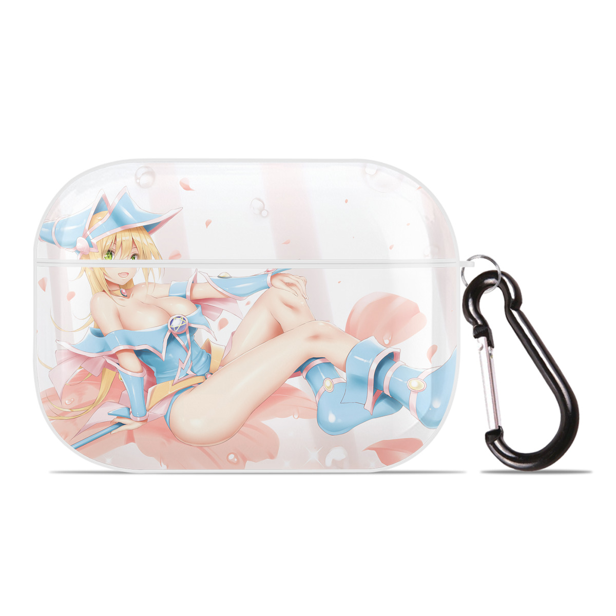 （画像用） 遊☆戯☆王 Yu-Gi-Oh! 【AirPods Pro用】ハードシェル保護ケース 耐衝撃・防指紋・カラビナ付き商品仕様