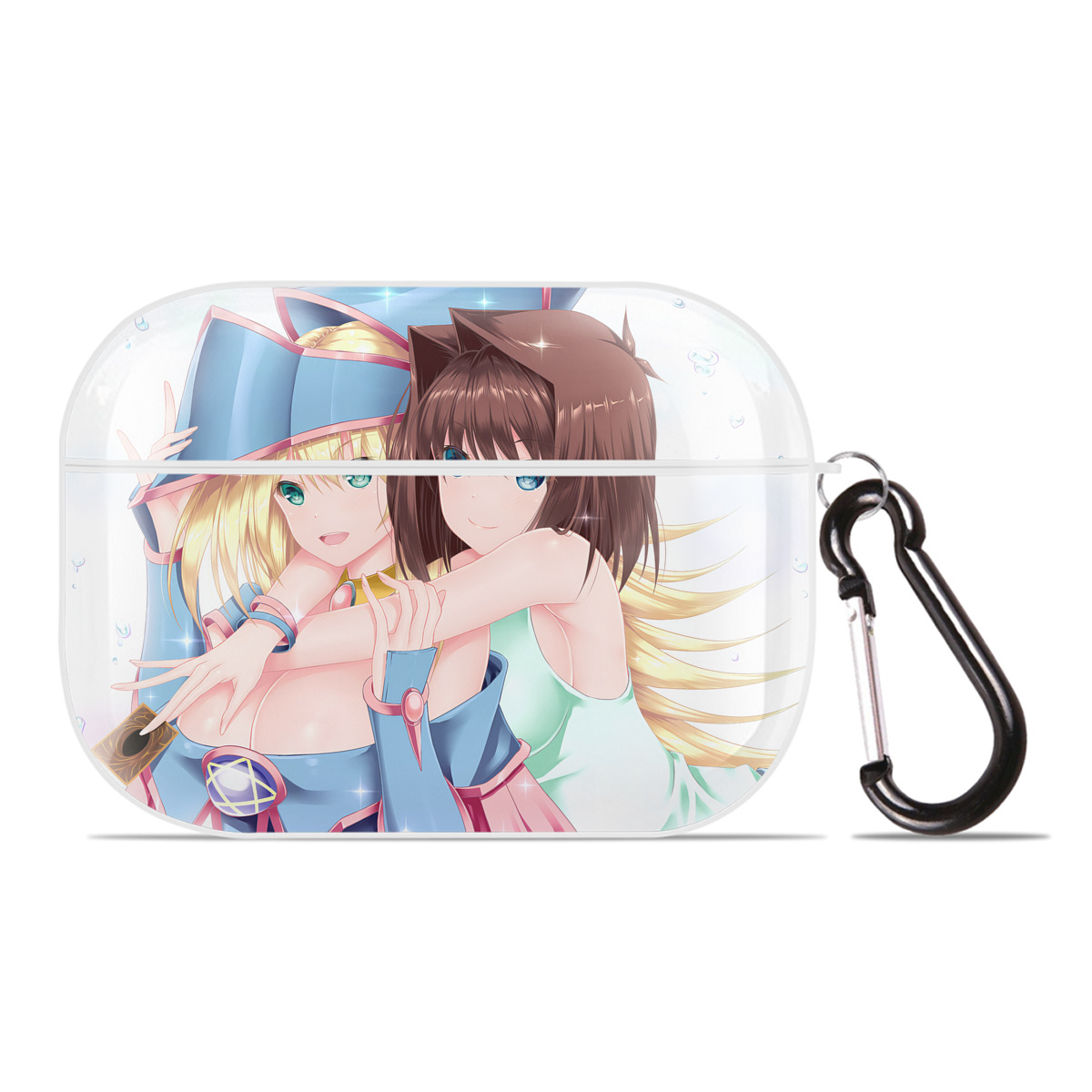 （画像用） 遊☆戯☆王 Yu-Gi-Oh! 【AirPods Pro用】ハードシェル保護ケース 耐衝撃・防指紋・カラビナ付き商品仕様