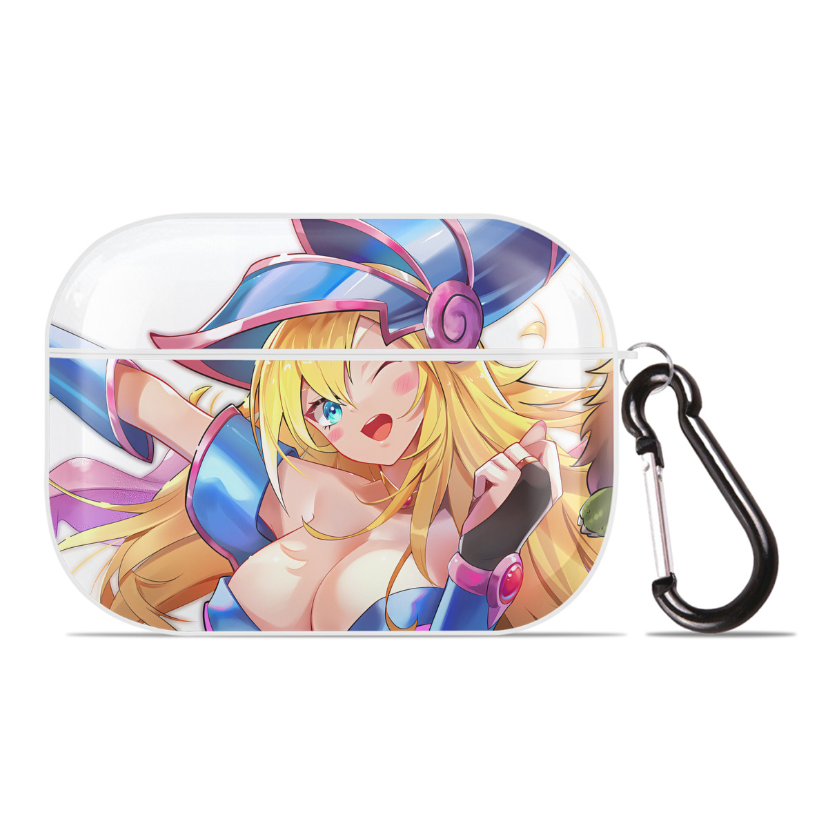 （画像用） 遊☆戯☆王 Yu-Gi-Oh! 【AirPods Pro用】ハードシェル保護ケース 耐衝撃・防指紋・カラビナ付き商品仕様