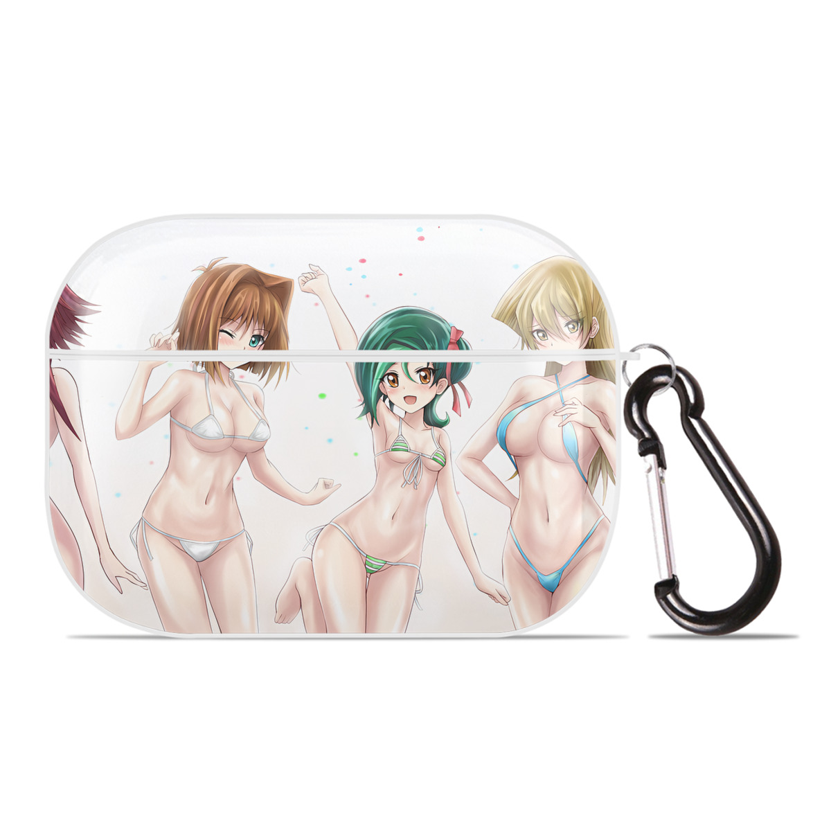 （画像用） 遊☆戯☆王 Yu-Gi-Oh! 【AirPods Pro用】ハードシェル保護ケース 耐衝撃・防指紋・カラビナ付き商品仕様