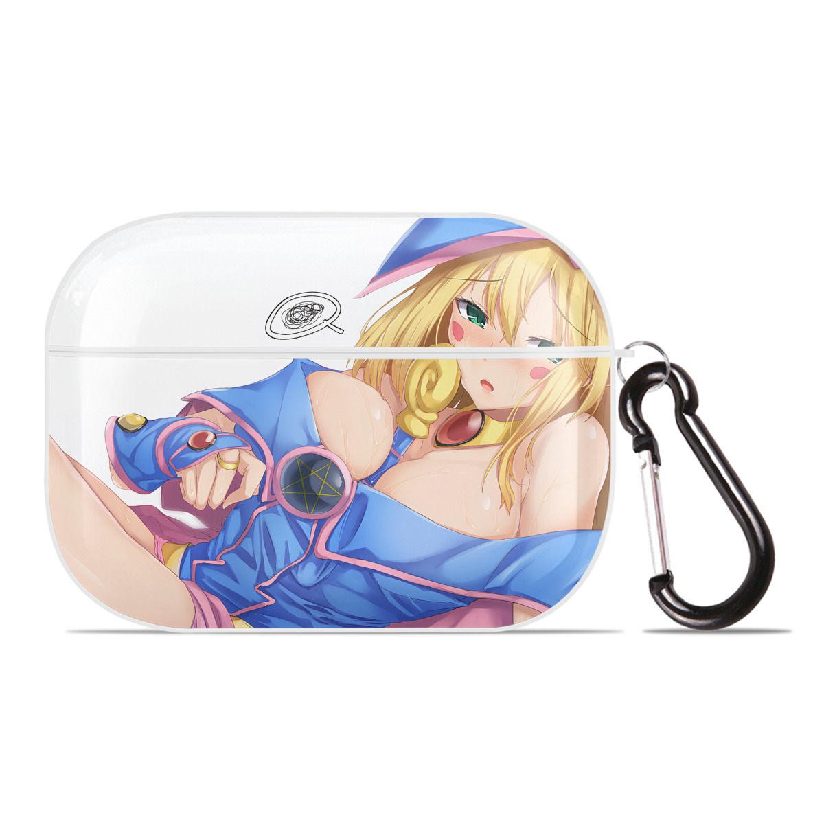 （画像用） 遊☆戯☆王 Yu-Gi-Oh! 【AirPods Pro用】ハードシェル保護ケース 耐衝撃・防指紋・カラビナ付き商品仕様