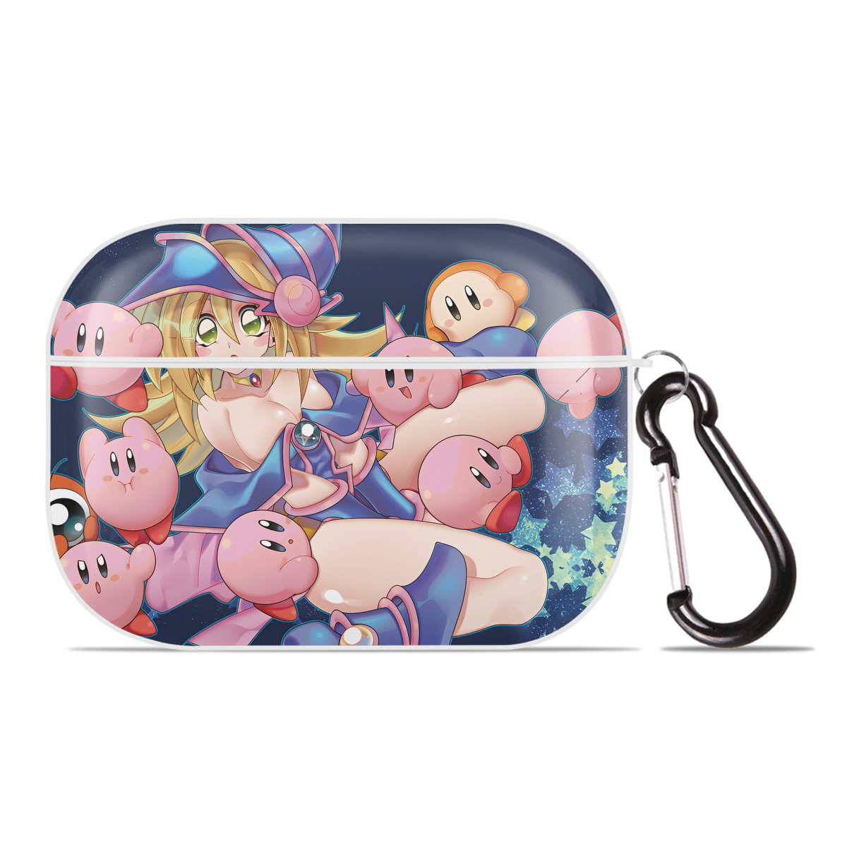 （画像用） 遊☆戯☆王 Yu-Gi-Oh! 【AirPods Pro用】ハードシェル保護ケース 耐衝撃・防指紋・カラビナ付き商品仕様