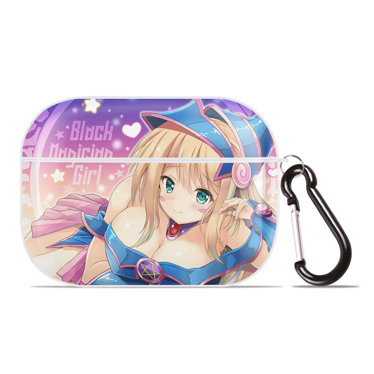 （画像用） 遊☆戯☆王 Yu-Gi-Oh! 【AirPods Pro用】ハードシェル保護ケース 耐衝撃・防指紋・カラビナ付き商品仕様
