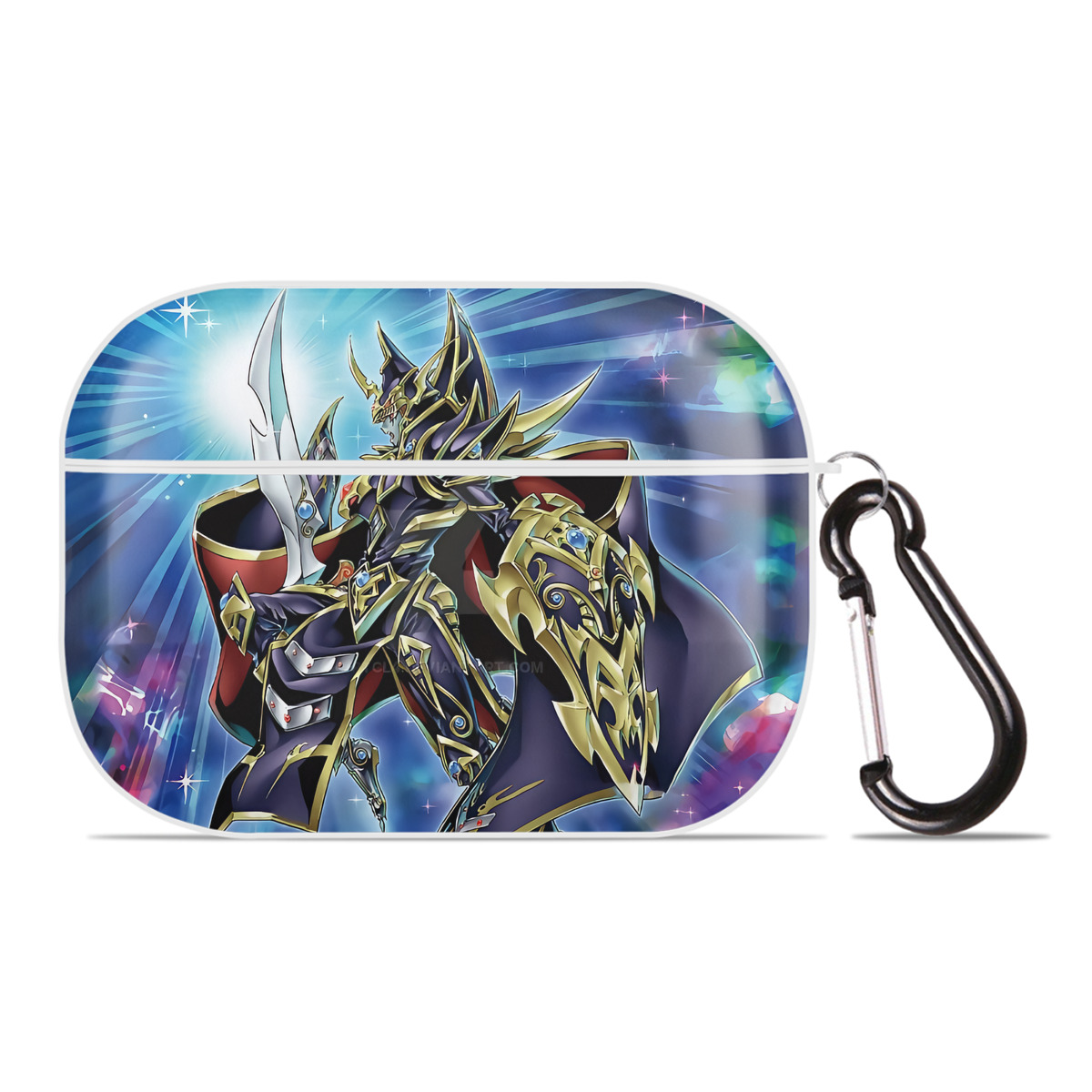 （画像用） 遊☆戯☆王 Yu-Gi-Oh! 【AirPods Pro用】ハードシェル保護ケース 耐衝撃・防指紋・カラビナ付き商品仕様
