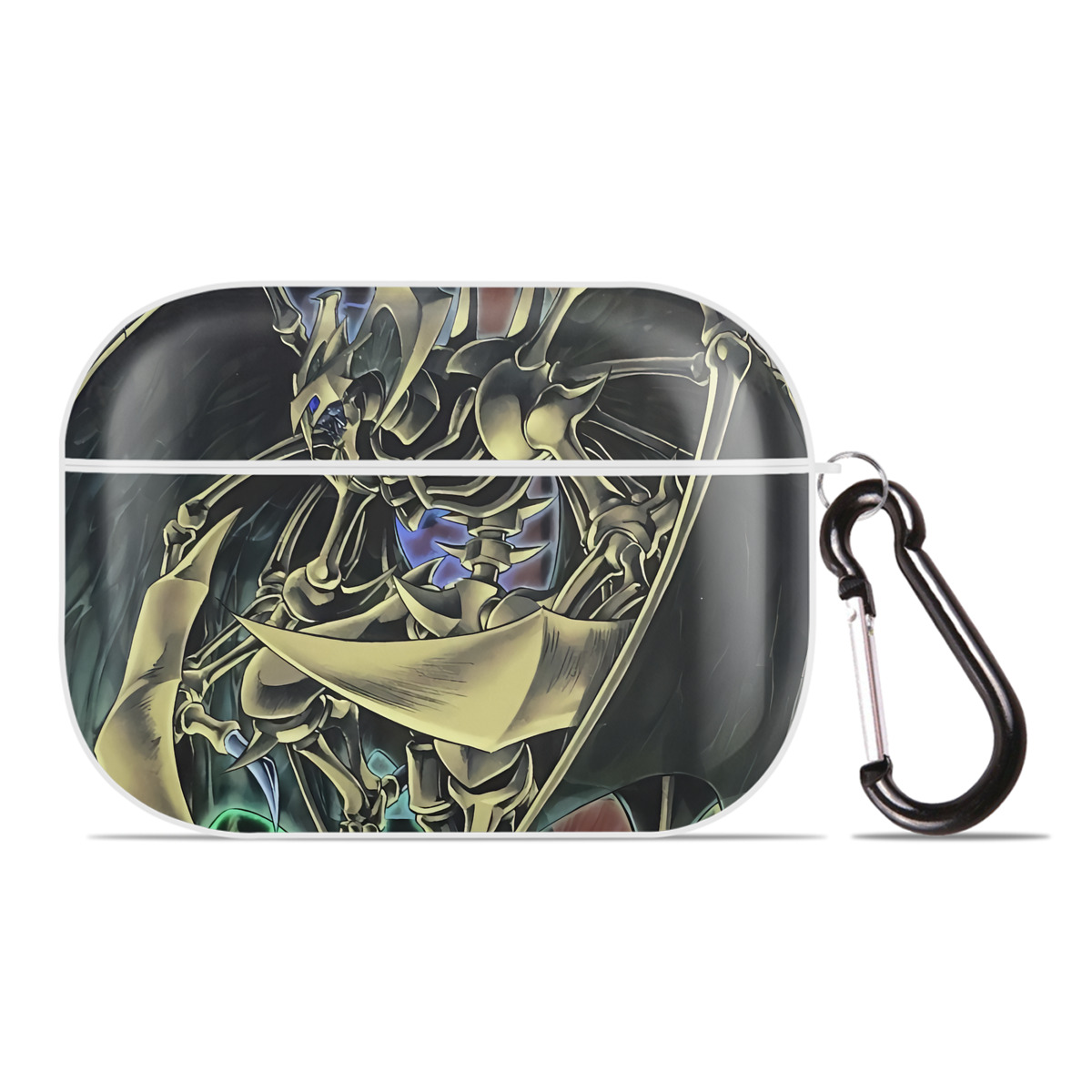 （画像用） 遊☆戯☆王 Yu-Gi-Oh! 【AirPods Pro用】ハードシェル保護ケース 耐衝撃・防指紋・カラビナ付き商品仕様