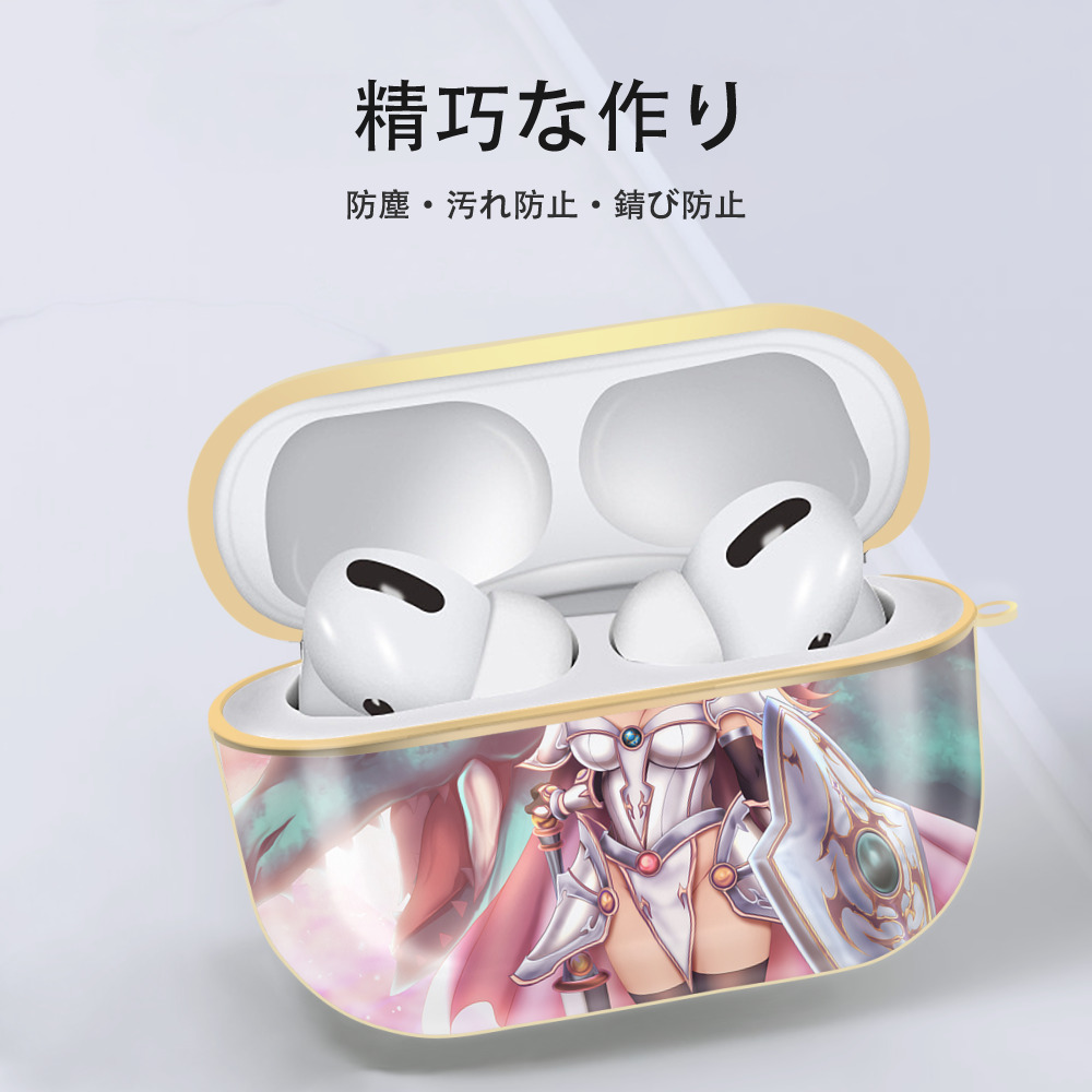 遊☆戯☆王 Yu-Gi-Oh! 【AirPods Pro用】ハードシェル保護ケース｜耐衝撃・防指紋・カラビナ付き商品仕様