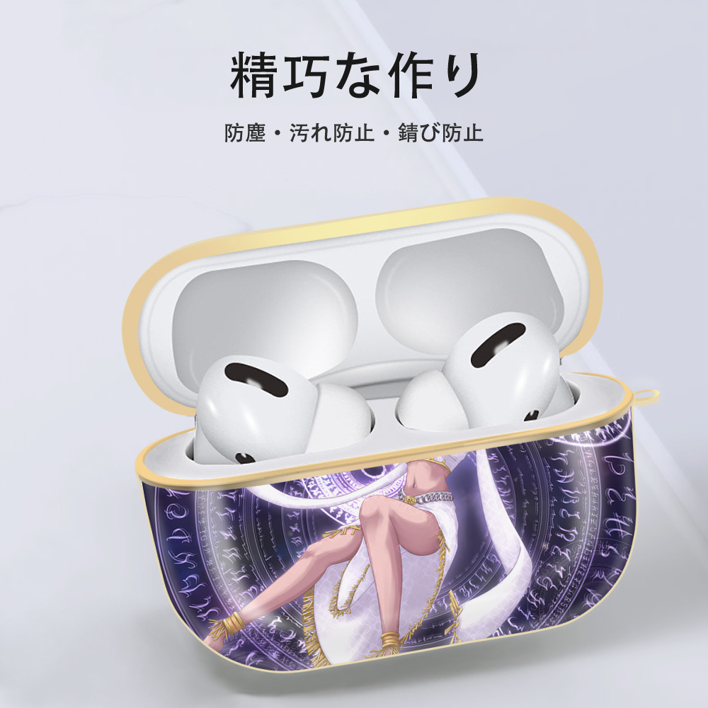 遊☆戯☆王 Yu-Gi-Oh! 【AirPods Pro用】ハードシェル保護ケース｜耐衝撃・防指紋・カラビナ付き商品仕様