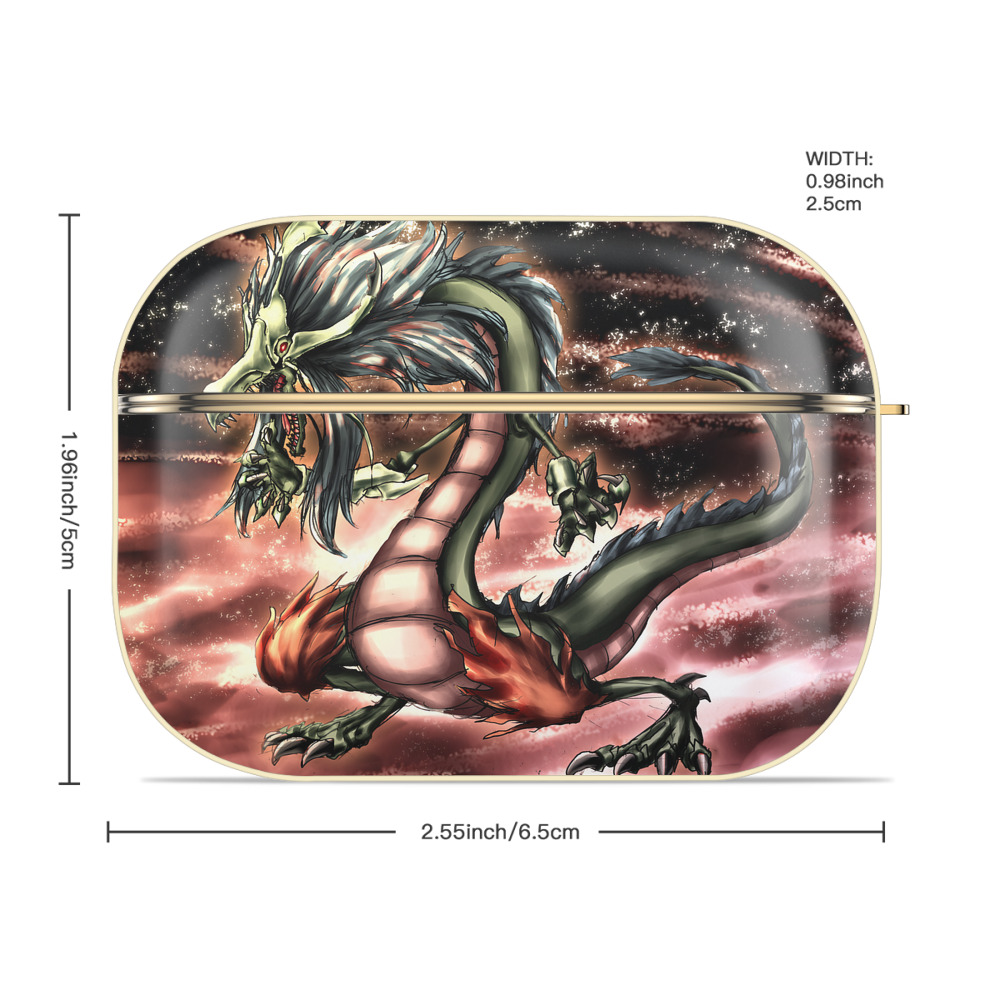 遊☆戯☆王 Yu-Gi-Oh! 【AirPods Pro用】ハードシェル保護ケース｜耐衝撃・防指紋・カラビナ付き商品仕様