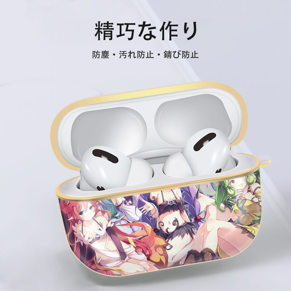 遊☆戯☆王 Yu-Gi-Oh! 【AirPods Pro用】ハードシェル保護ケース｜耐衝撃・防指紋・カラビナ付き商品仕様