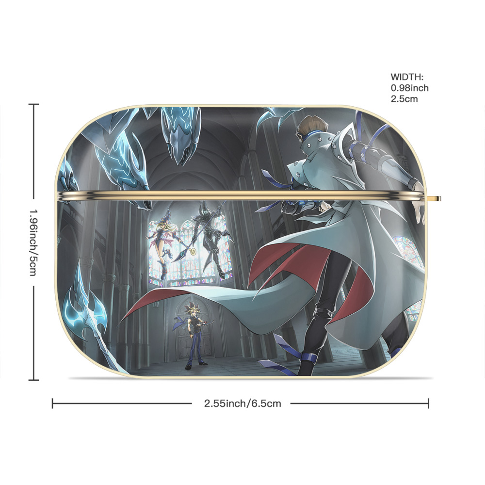 遊☆戯☆王 Yu-Gi-Oh! 【AirPods Pro用】ハードシェル保護ケース｜耐衝撃・防指紋・カラビナ付き商品仕様