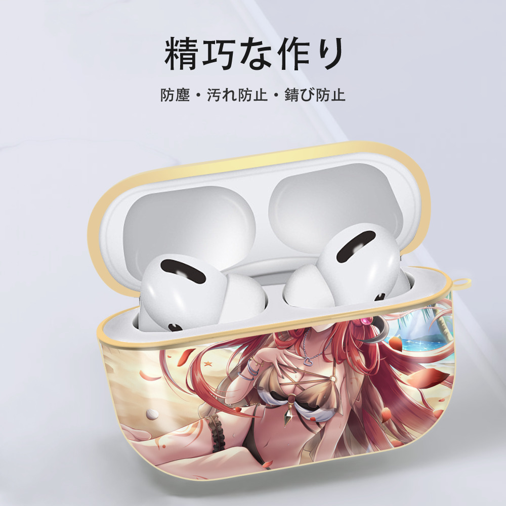 遊☆戯☆王 Yu-Gi-Oh! 【AirPods Pro用】ハードシェル保護ケース｜耐衝撃・防指紋・カラビナ付き商品仕様