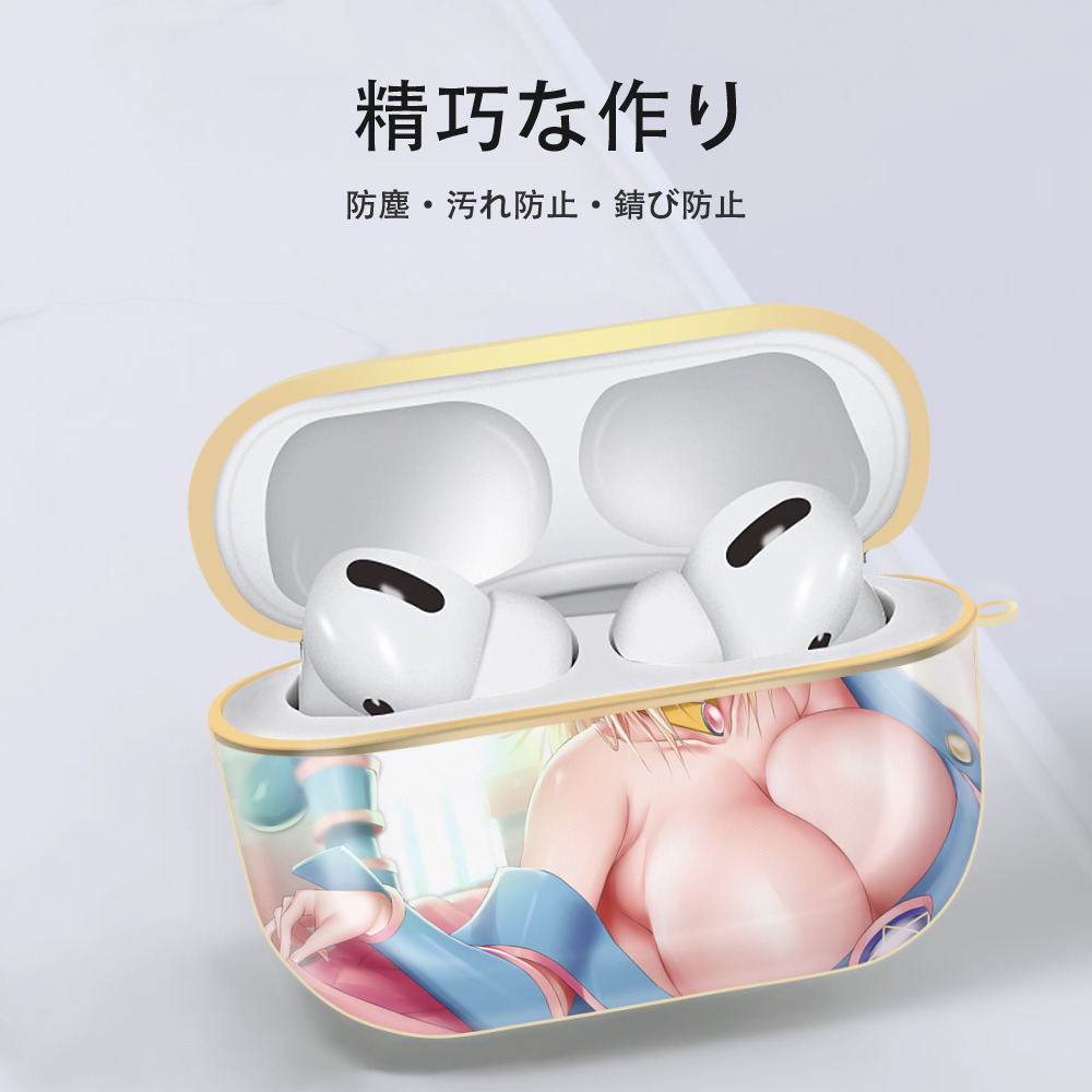 遊☆戯☆王 Yu-Gi-Oh! 【AirPods Pro用】ハードシェル保護ケース｜耐衝撃・防指紋・カラビナ付き商品仕様