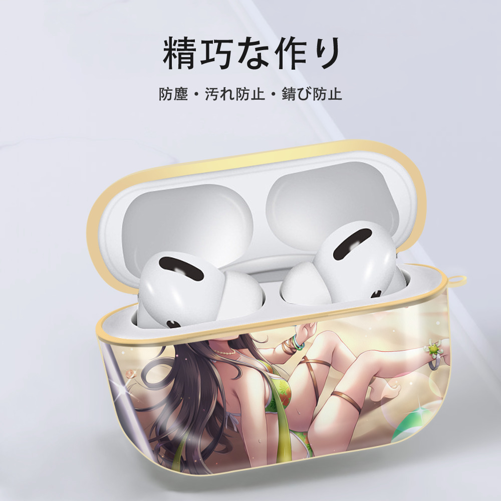 遊☆戯☆王 Yu-Gi-Oh! 【AirPods Pro用】ハードシェル保護ケース｜耐衝撃・防指紋・カラビナ付き商品仕様