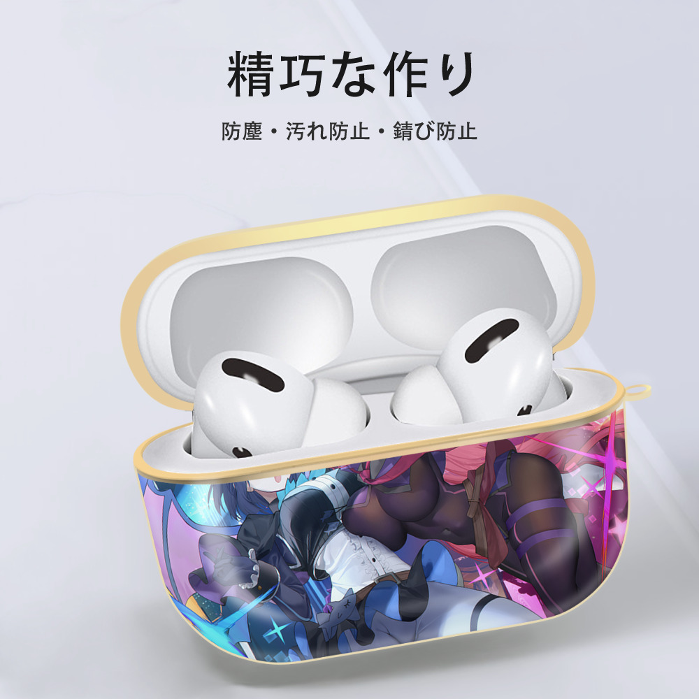 遊☆戯☆王 Yu-Gi-Oh! 【AirPods Pro用】ハードシェル保護ケース｜耐衝撃・防指紋・カラビナ付き商品仕様