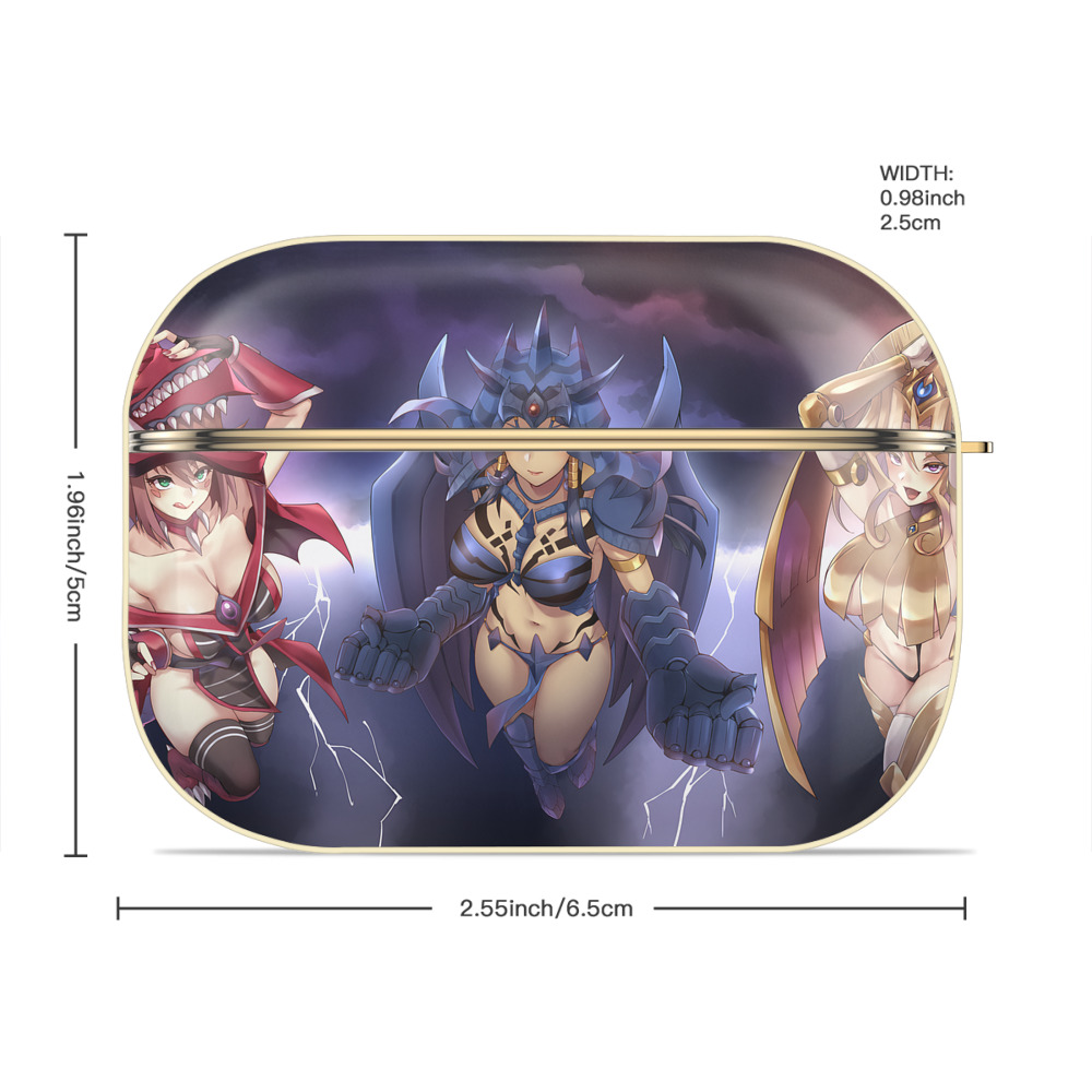 遊☆戯☆王 Yu-Gi-Oh! 【AirPods Pro用】ハードシェル保護ケース｜耐衝撃・防指紋・カラビナ付き商品仕様