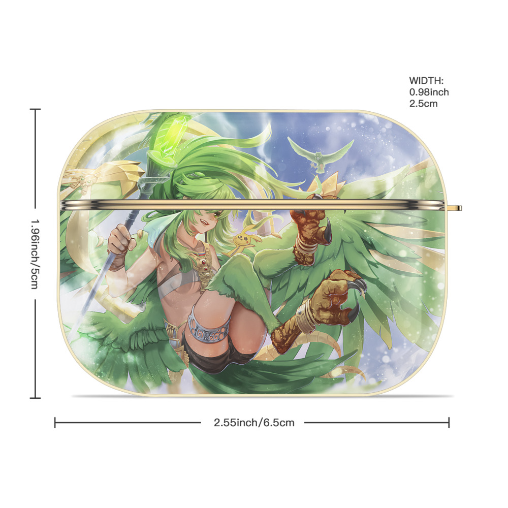 遊☆戯☆王 Yu-Gi-Oh! 【AirPods Pro用】ハードシェル保護ケース｜耐衝撃・防指紋・カラビナ付き商品仕様