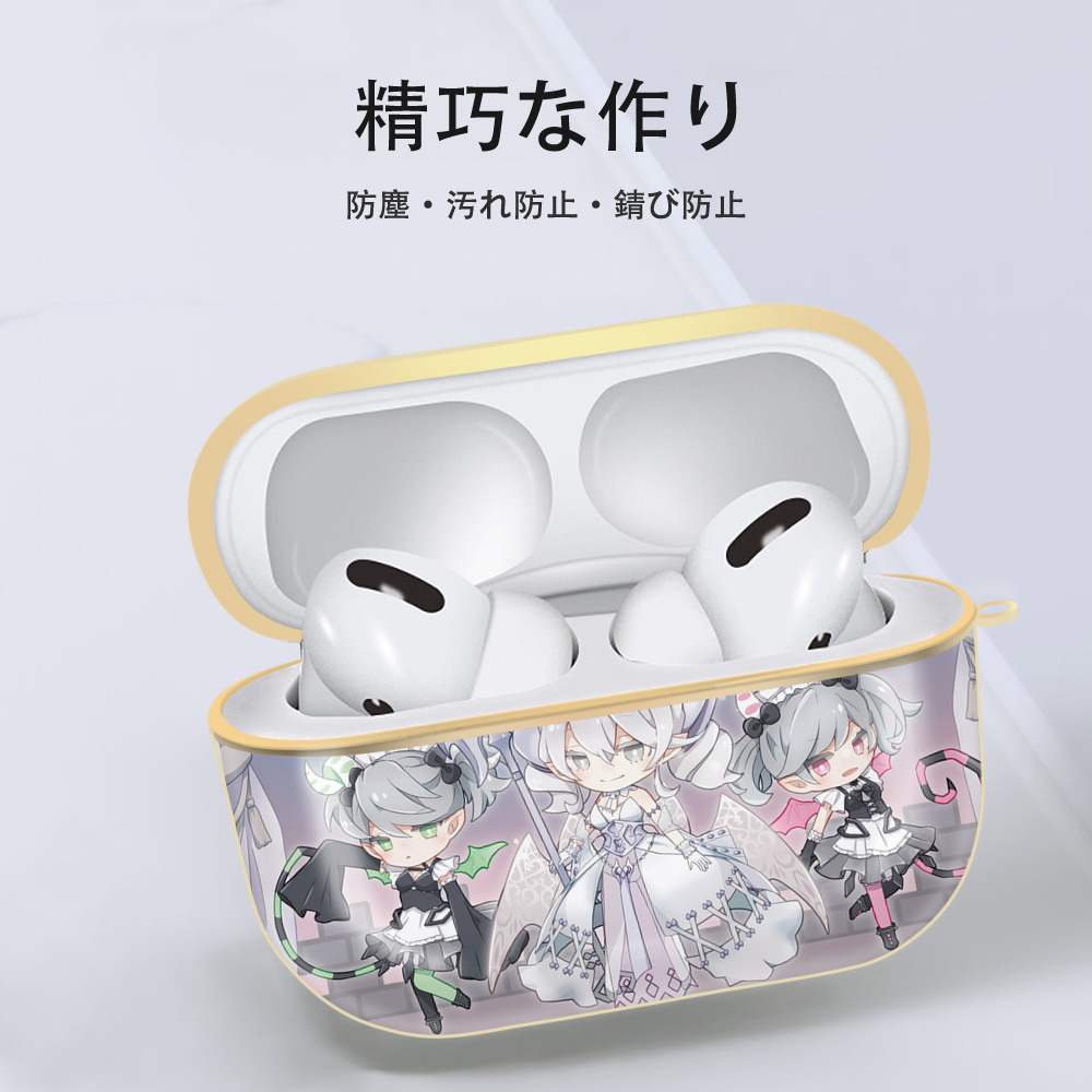 遊☆戯☆王 Yu-Gi-Oh! 【AirPods Pro用】ハードシェル保護ケース｜耐衝撃・防指紋・カラビナ付き商品仕様
