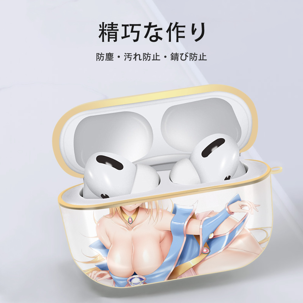 遊☆戯☆王 Yu-Gi-Oh! 【AirPods Pro用】ハードシェル保護ケース｜耐衝撃・防指紋・カラビナ付き商品仕様