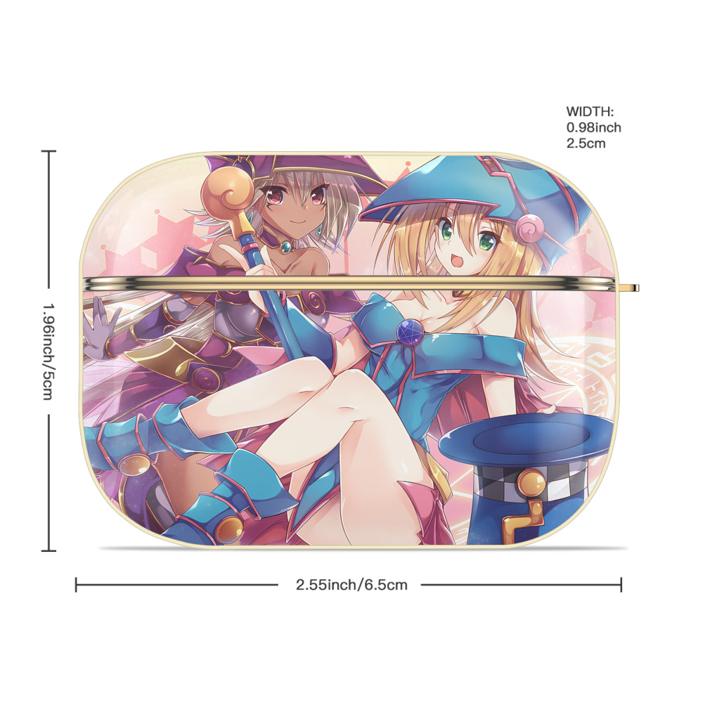 遊☆戯☆王 Yu-Gi-Oh! 【AirPods Pro用】ハードシェル保護ケース｜耐衝撃・防指紋・カラビナ付き商品仕様