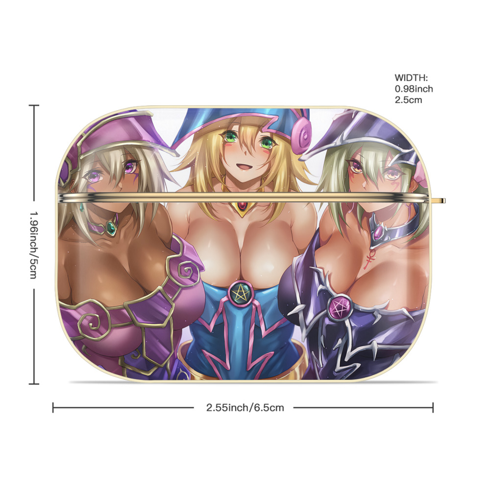 遊☆戯☆王 Yu-Gi-Oh! 【AirPods Pro用】ハードシェル保護ケース｜耐衝撃・防指紋・カラビナ付き商品仕様