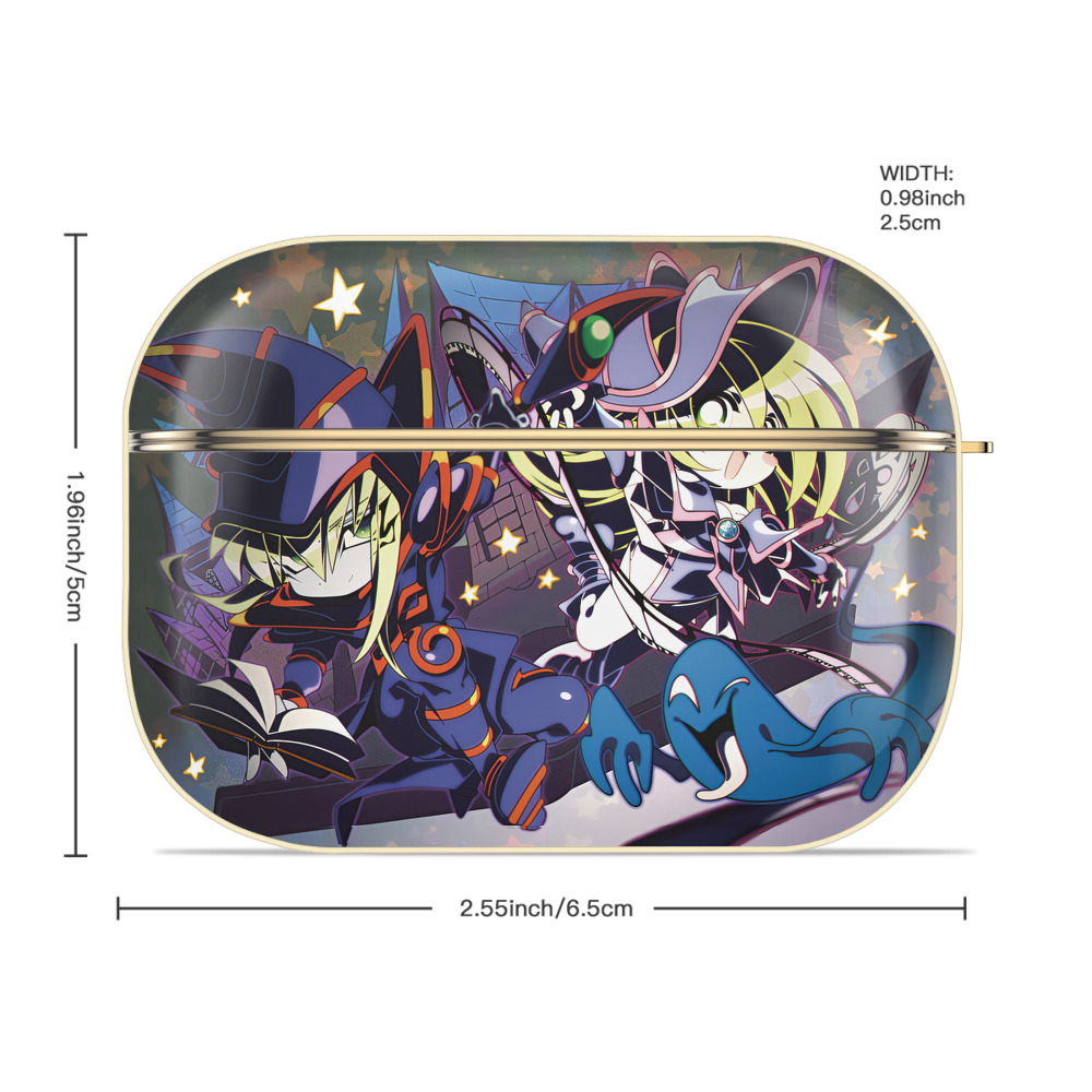 遊☆戯☆王 Yu-Gi-Oh! 【AirPods Pro用】ハードシェル保護ケース｜耐衝撃・防指紋・カラビナ付き商品仕様