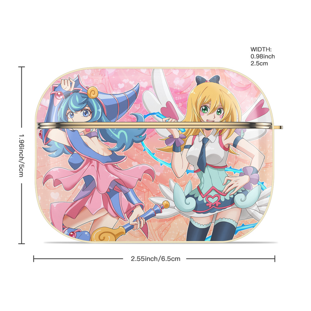 遊☆戯☆王 Yu-Gi-Oh! 【AirPods Pro用】ハードシェル保護ケース｜耐衝撃・防指紋・カラビナ付き商品仕様