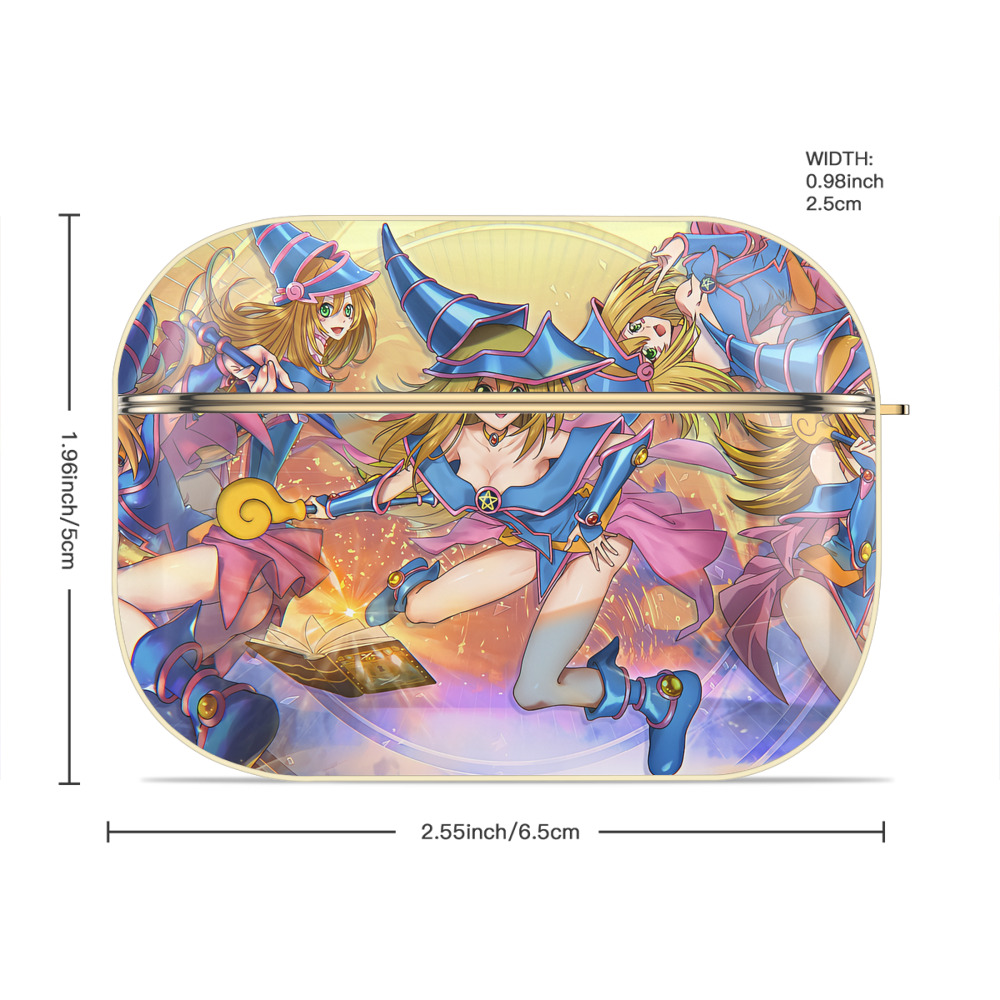 遊☆戯☆王 Yu-Gi-Oh! 【AirPods Pro用】ハードシェル保護ケース｜耐衝撃・防指紋・カラビナ付き商品仕様