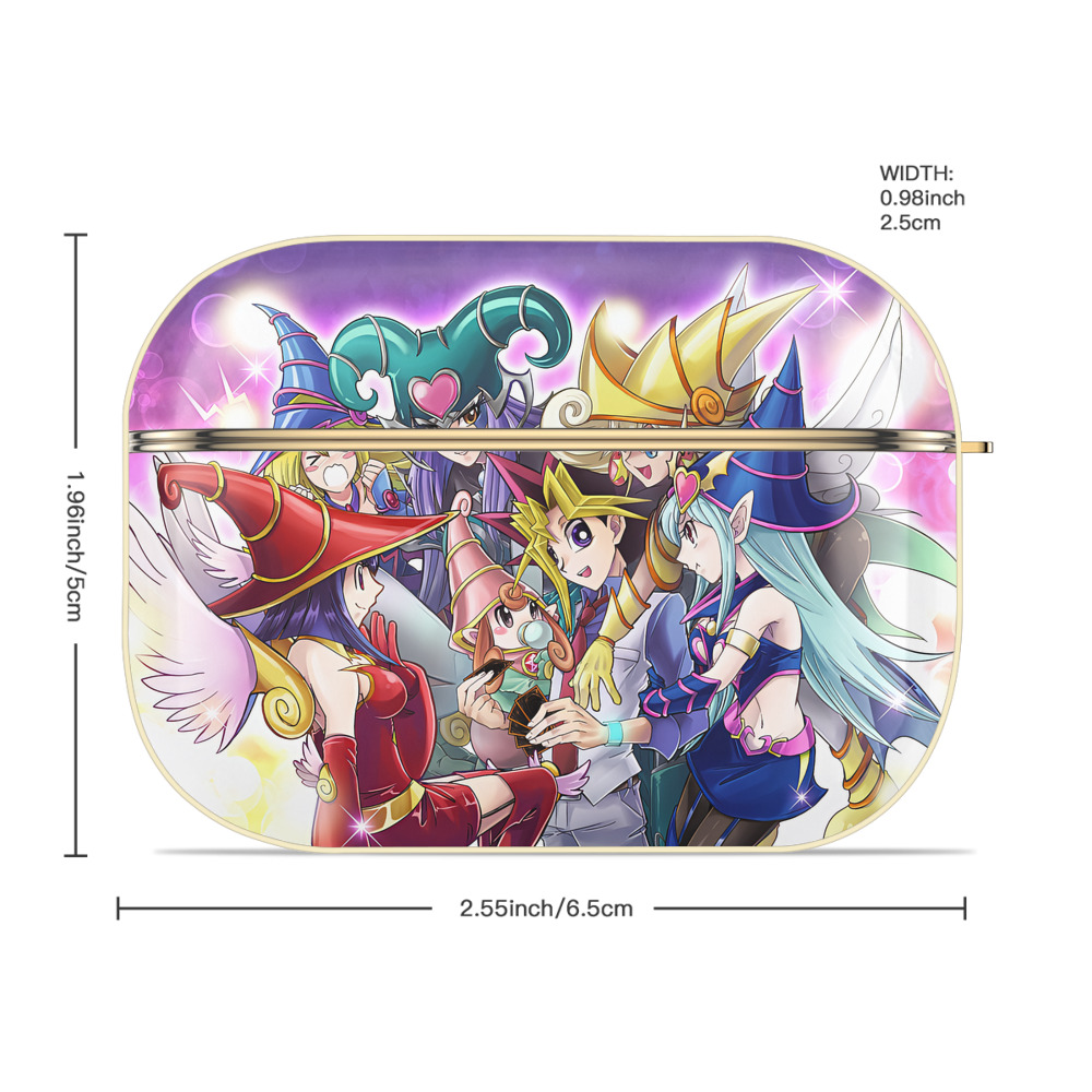 遊☆戯☆王 Yu-Gi-Oh! 【AirPods Pro用】ハードシェル保護ケース｜耐衝撃・防指紋・カラビナ付き商品仕様