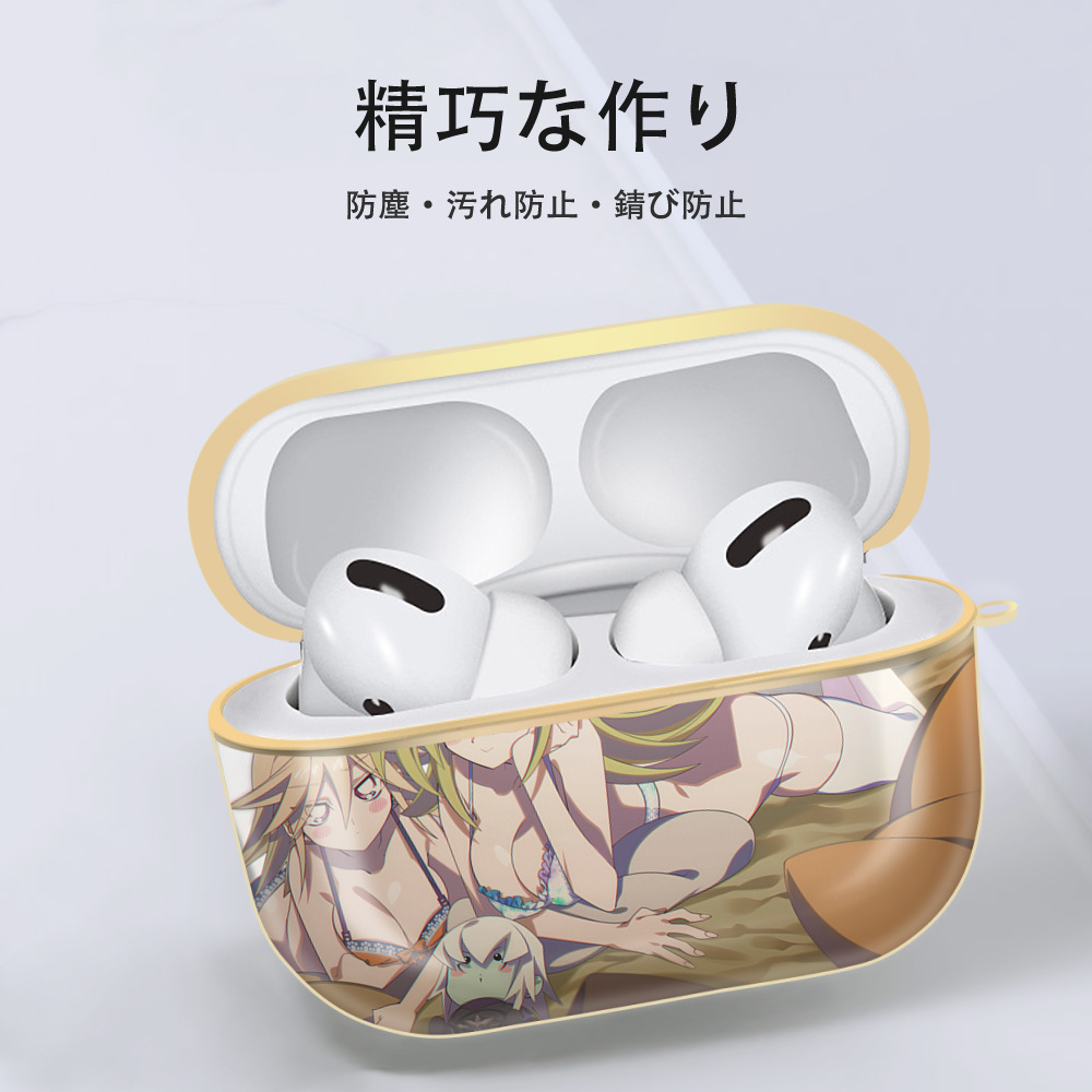 遊☆戯☆王 Yu-Gi-Oh! 【AirPods Pro用】ハードシェル保護ケース｜耐衝撃・防指紋・カラビナ付き商品仕様