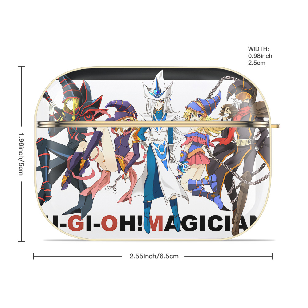 遊☆戯☆王 Yu-Gi-Oh! 【AirPods Pro用】ハードシェル保護ケース｜耐衝撃・防指紋・カラビナ付き商品仕様